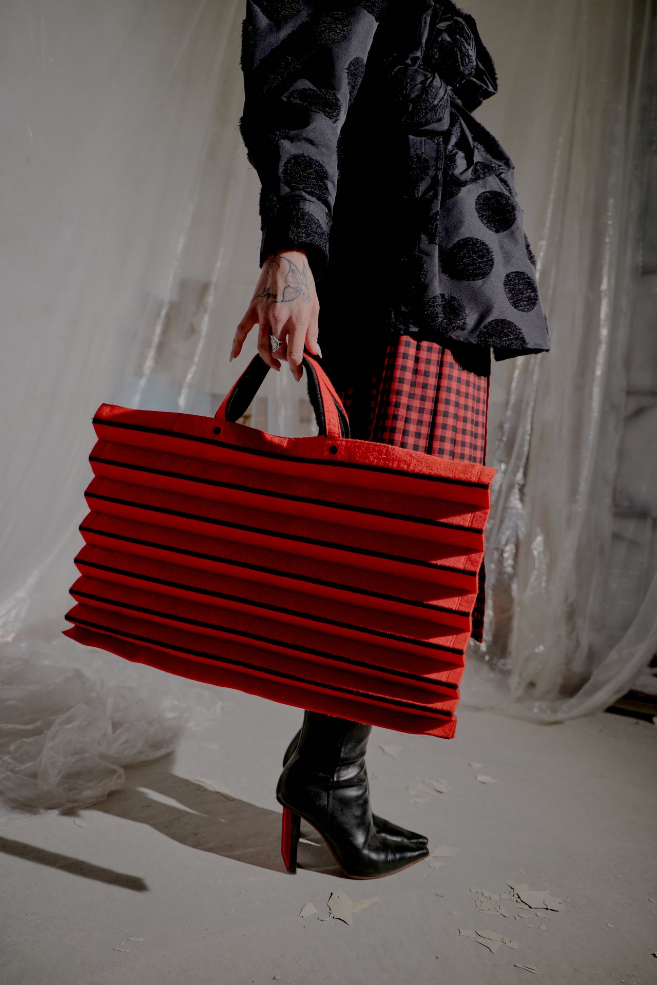 Issey Miyake 2001 Accordion Bag