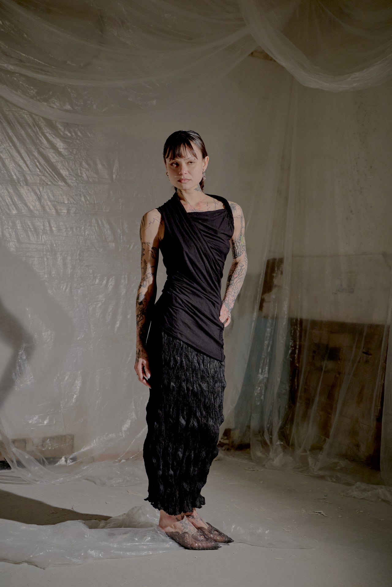 Rick Owens Lillies SS 2015 Twisted Top