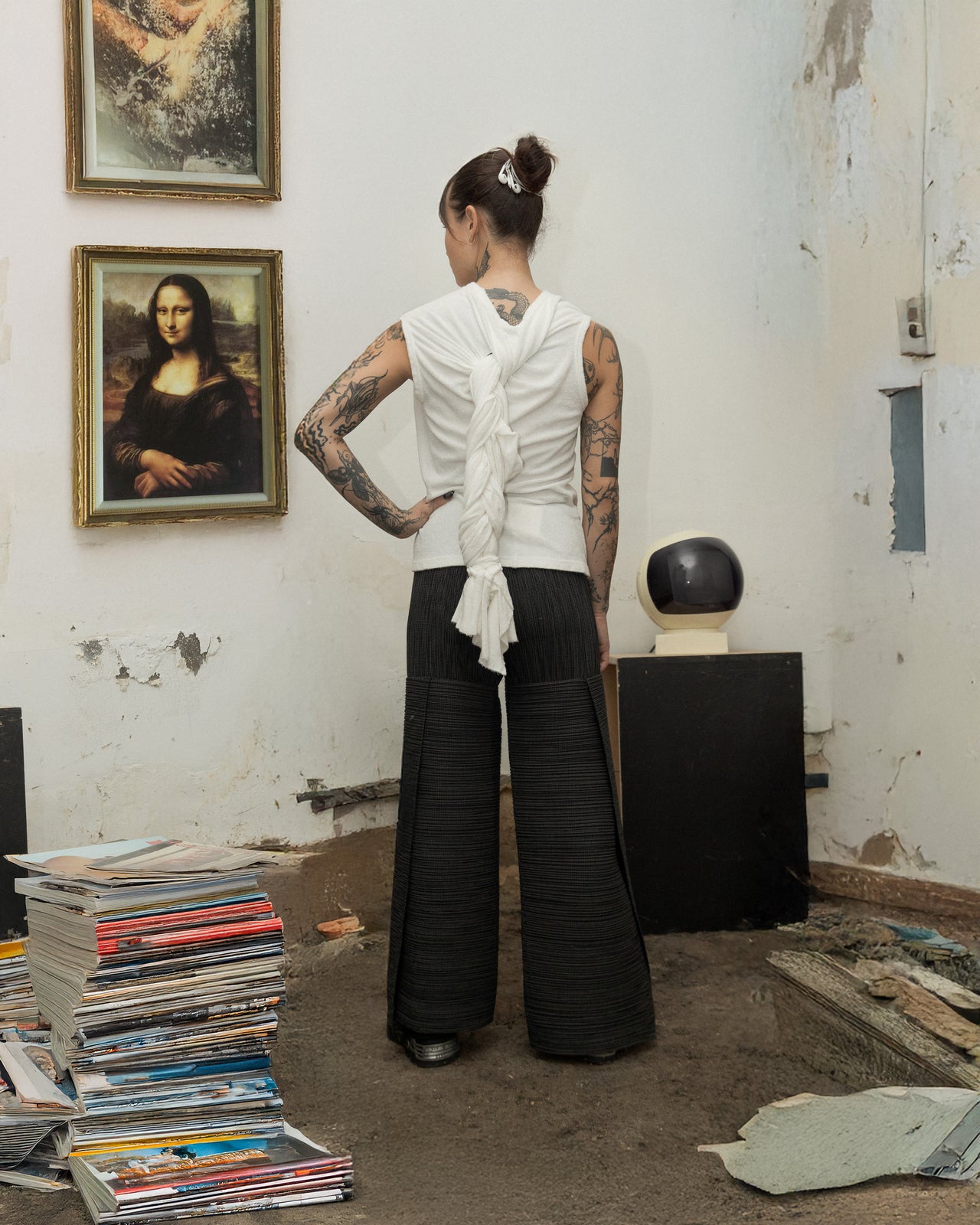 Comme des Garçons SS 2003 Extreme Embellishment (Adornment) braided top