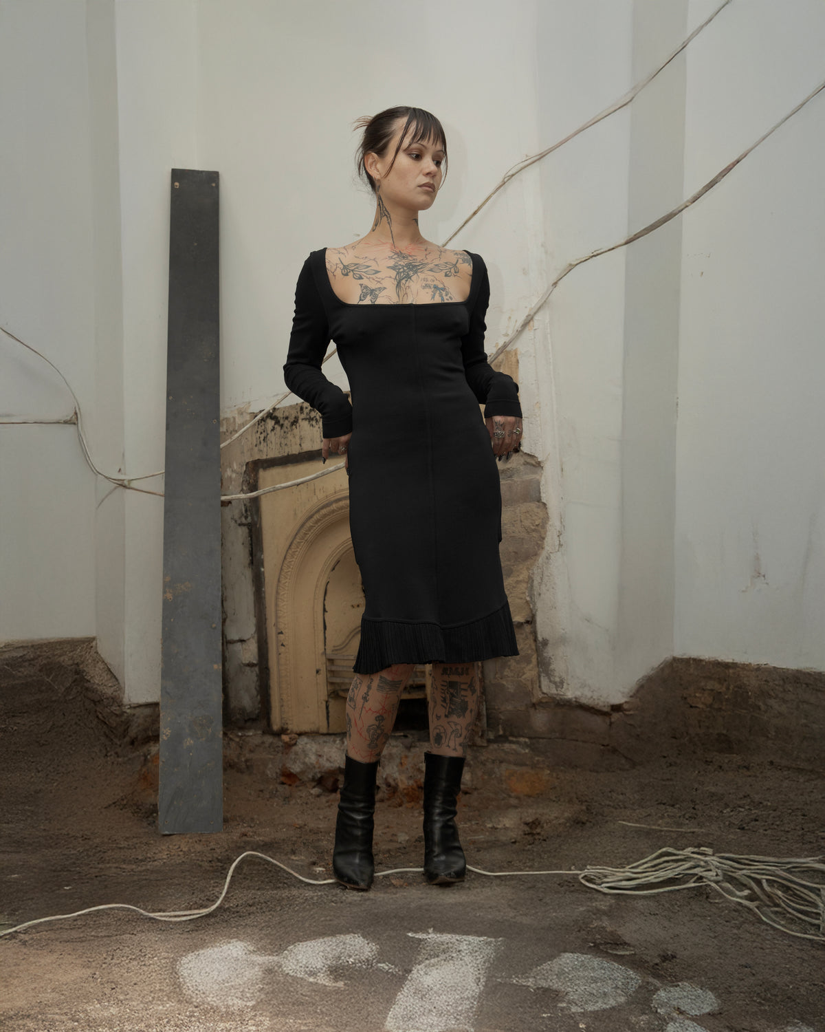 Alaia SS 1990 Bandage Knit Dress