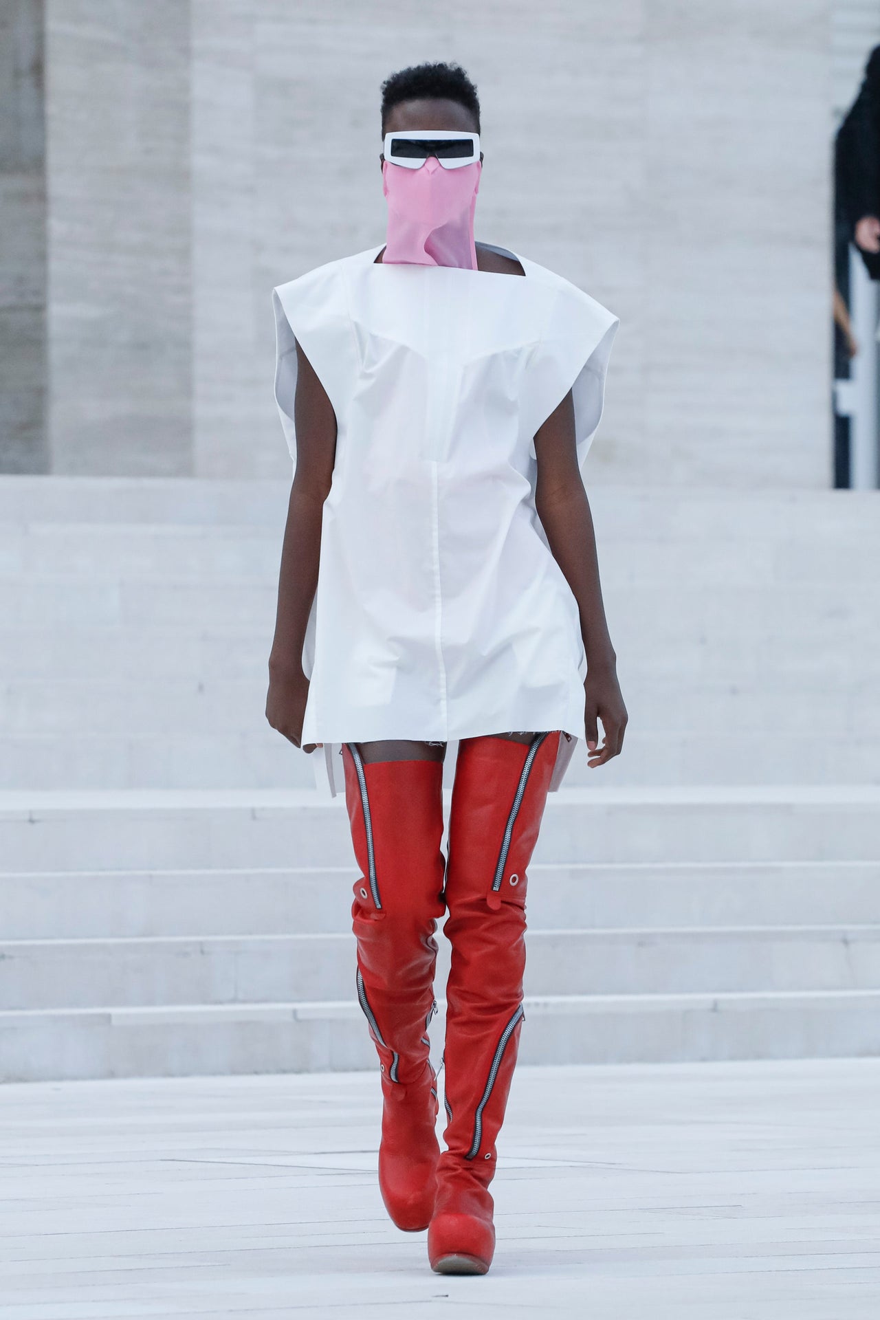 Rick Owens SS 2021 PHLEGETHON Kuntrol tunic