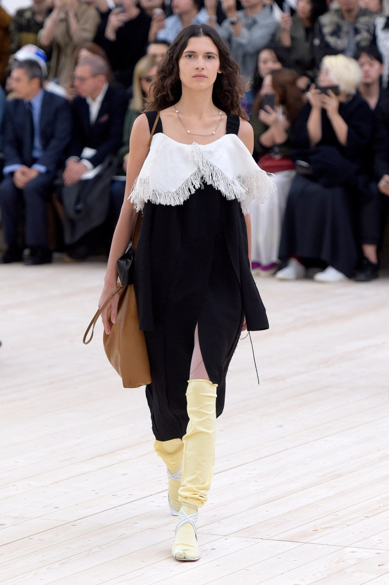 Celine SS 2017 Clasp Cabas In Smooth Calfskin