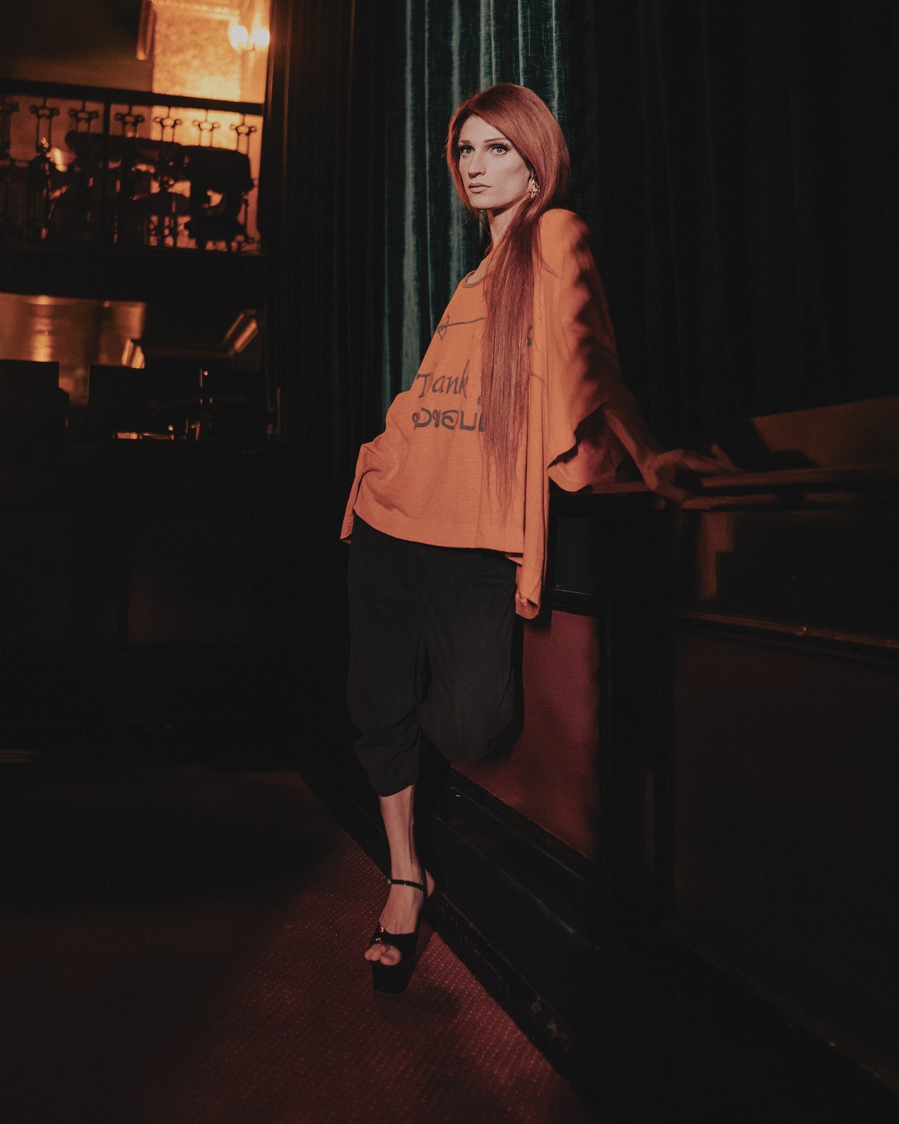 Vivienne Westwood Anglomania Relaxed 'Thankyou' T-Shirt