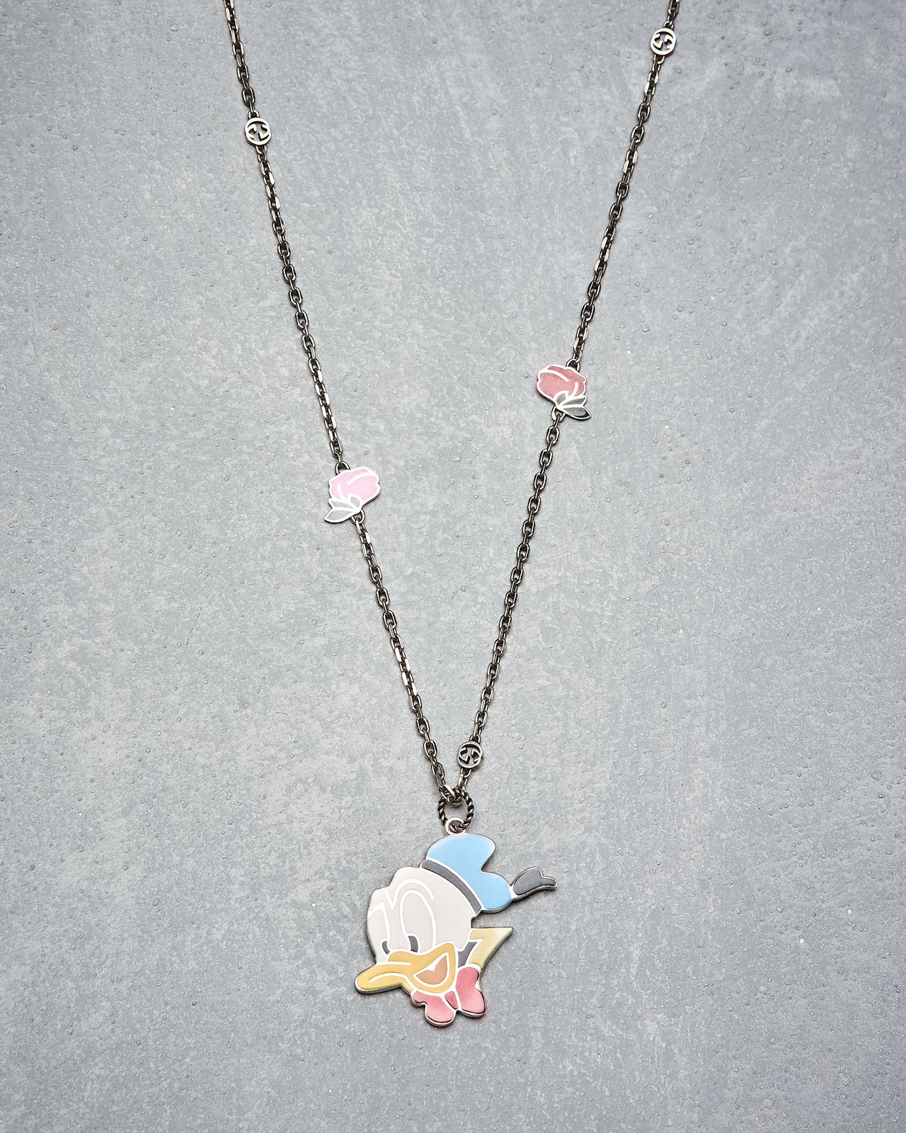Gucci x Disney Donald duck necklace