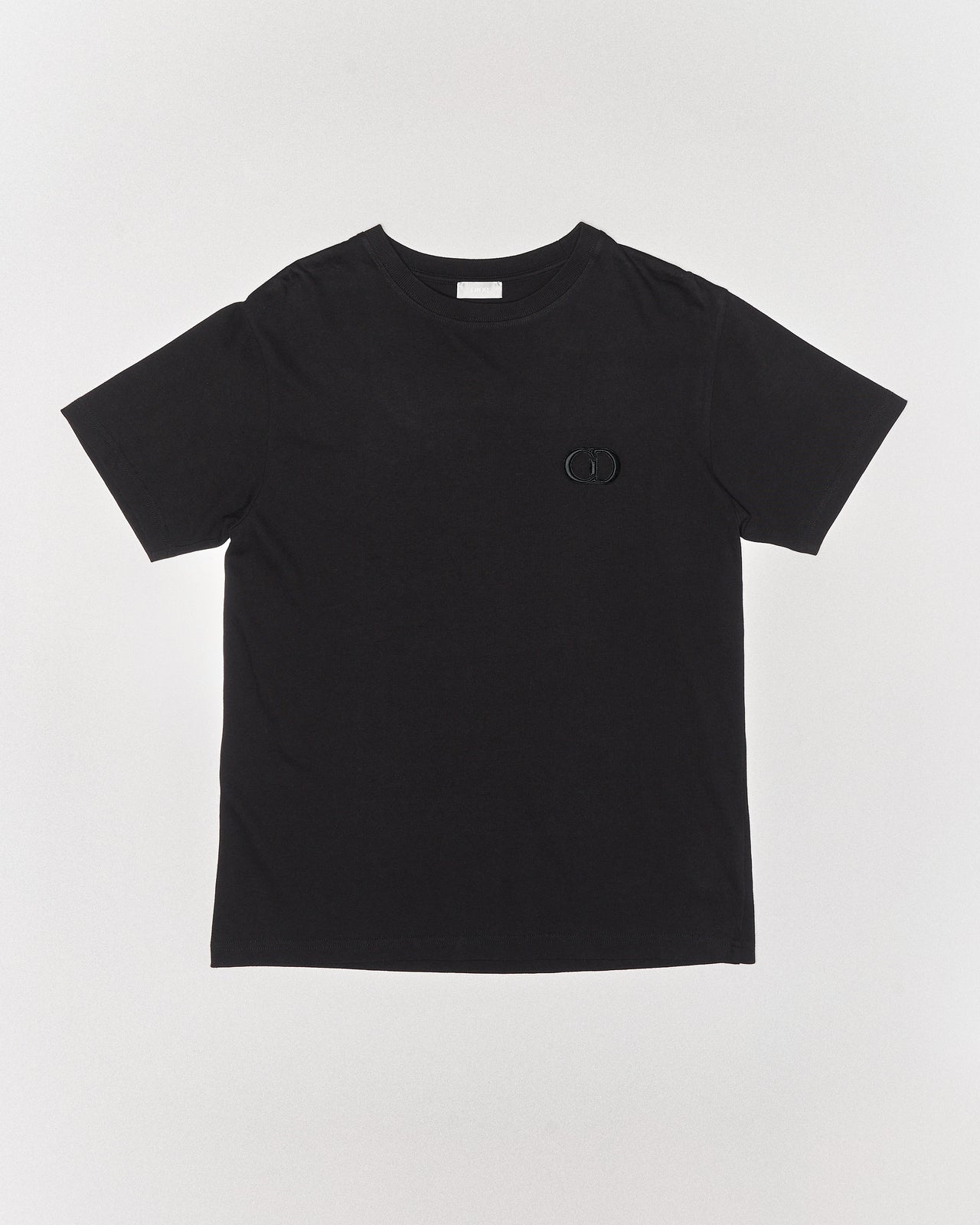 Dior CD embroidered logo heavyweight T-Shirt