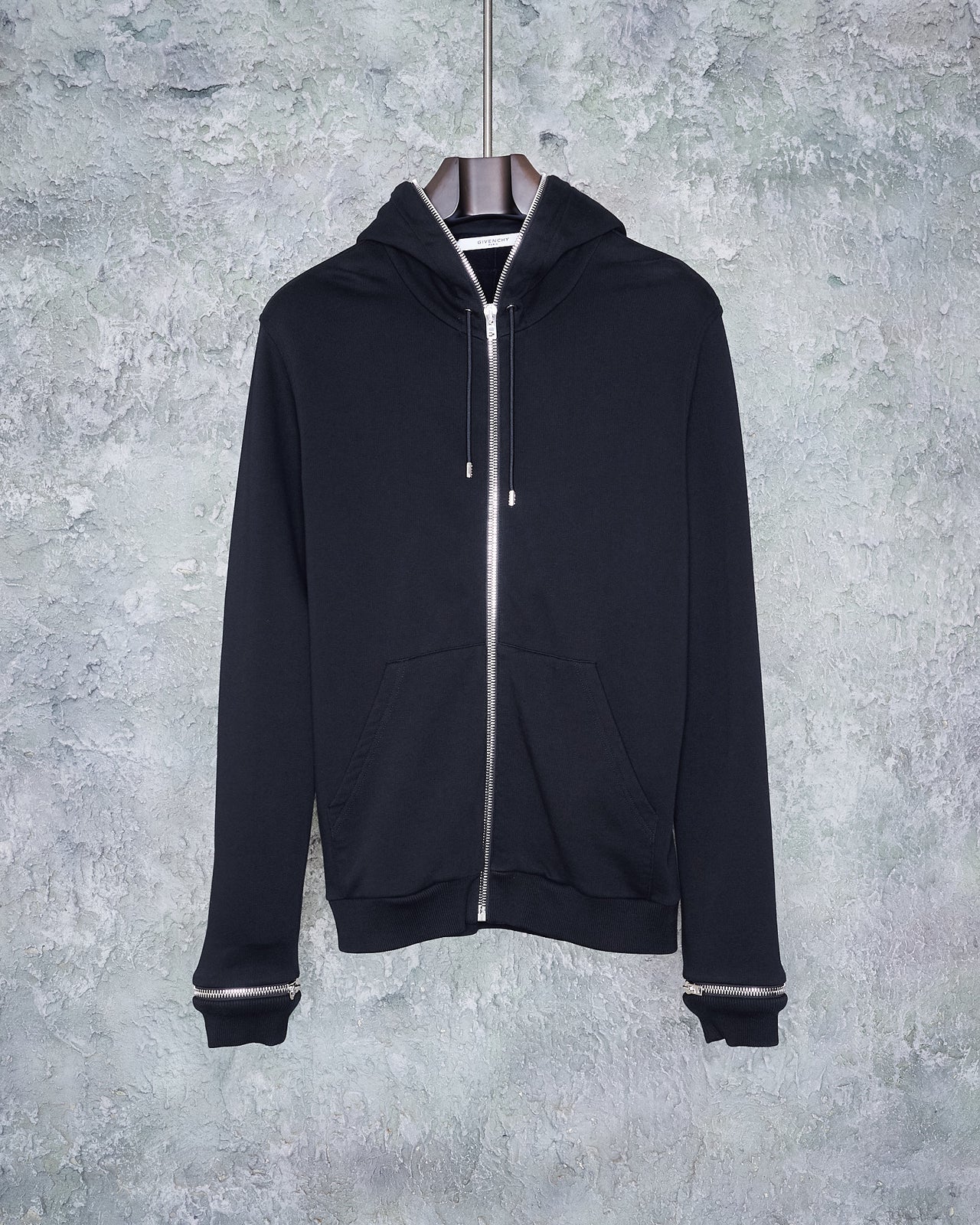 Givenchy Zip detail hoodie
