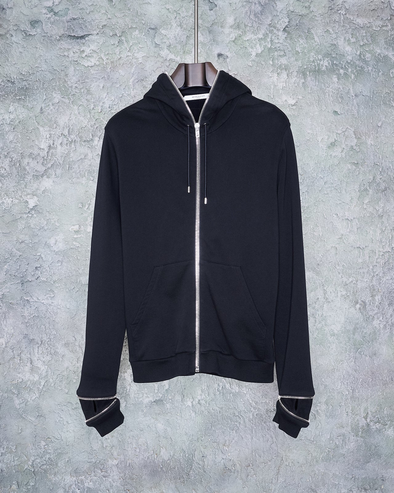 Givenchy Zip detail hoodie