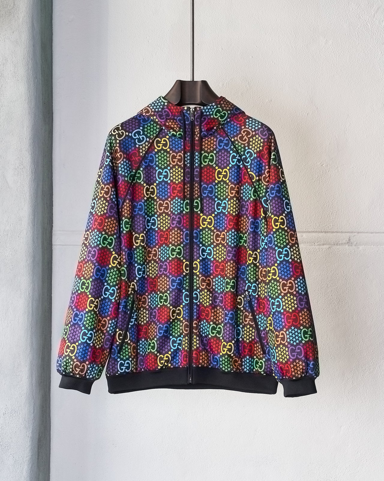 Gucci 2020 GG Psychedelic Hooded Jacket