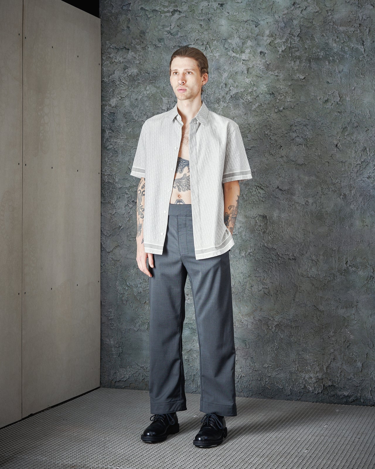 Dior x Daniel Arsham SS 2020 Oblique Short-Sleeve Shirt