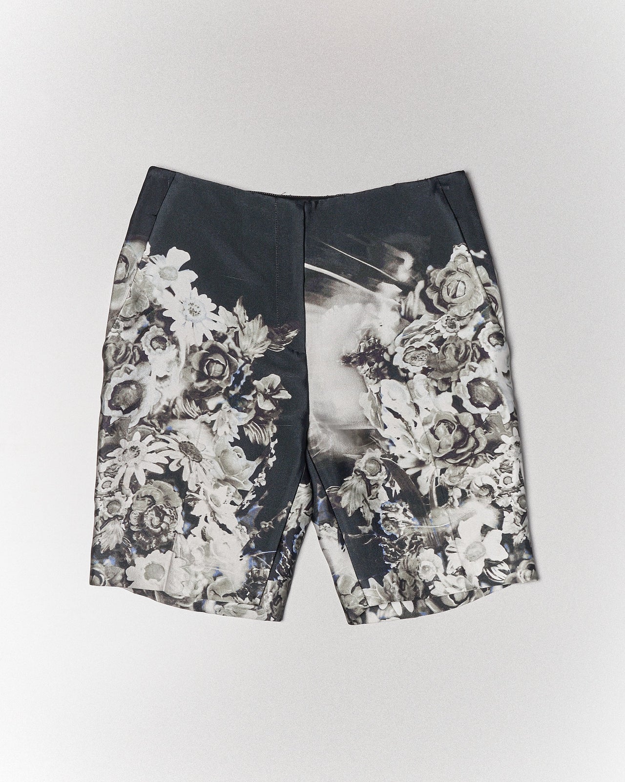 Prada SS 2010 Runway look 4 Floral silk short