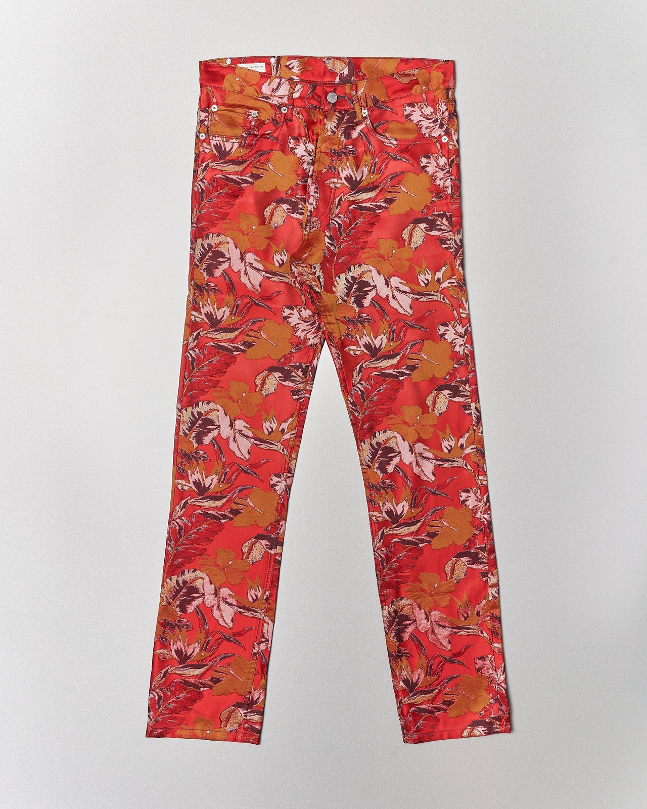 Dries Van Noten SS2020 Jaquard floral panna trouser