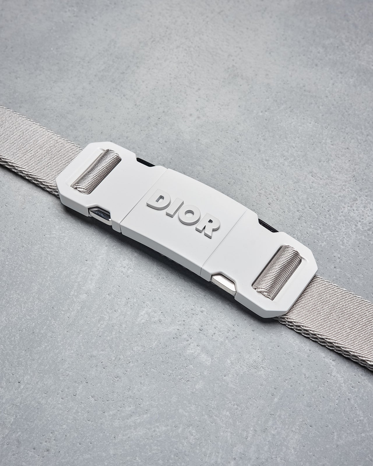 Dior SS 2020 Two-Way nylon buckle belt