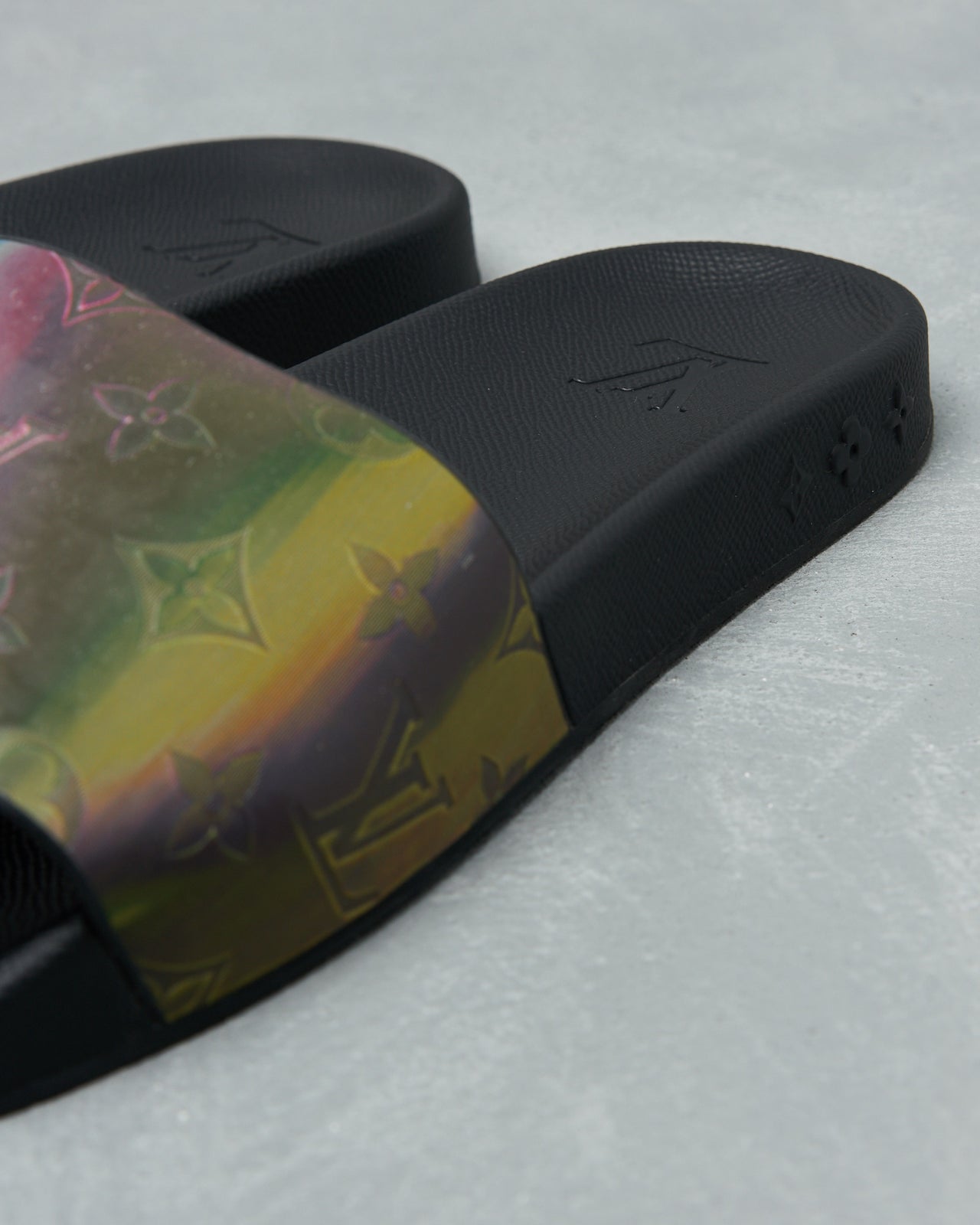 Louis Vuitton Iridescent prism slide