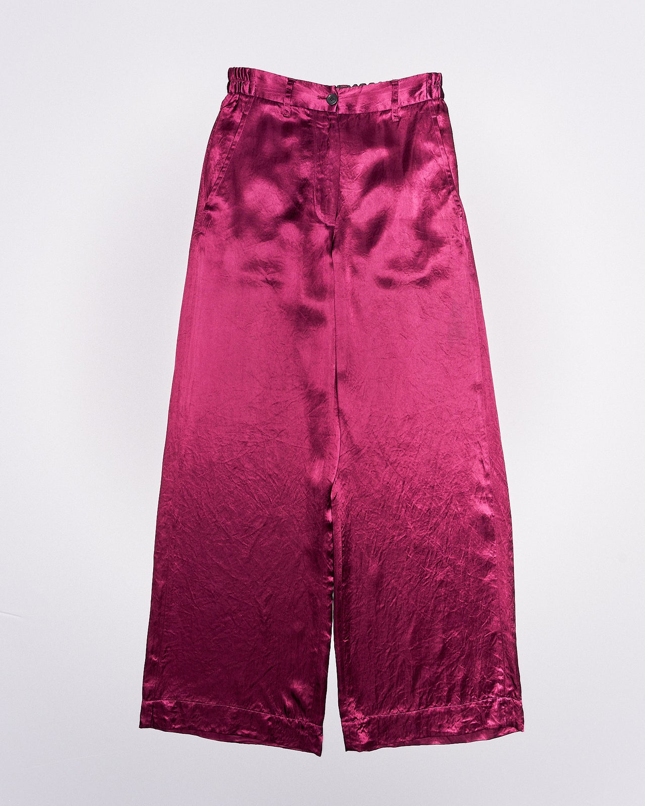 Ann Demeulemeester Acetate wide leg trouser