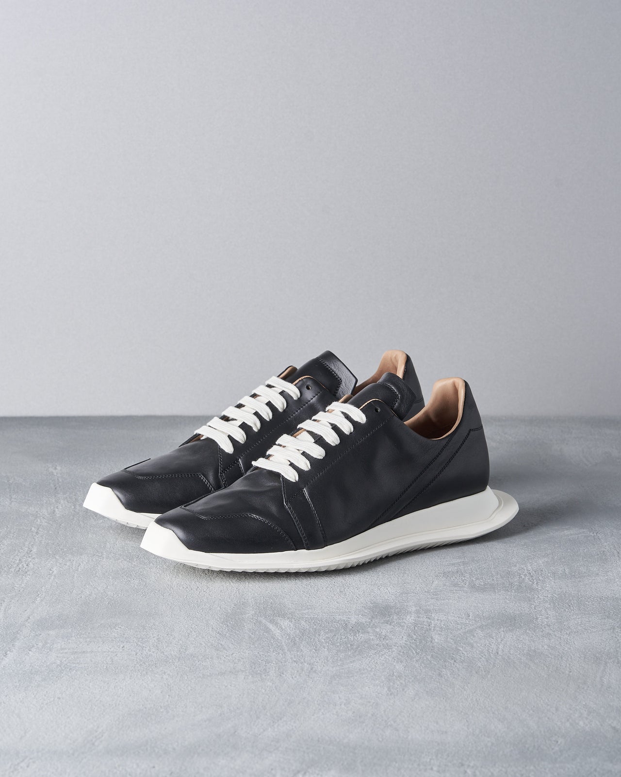 Rick Owens FW 2018 Oblique Lace up runner