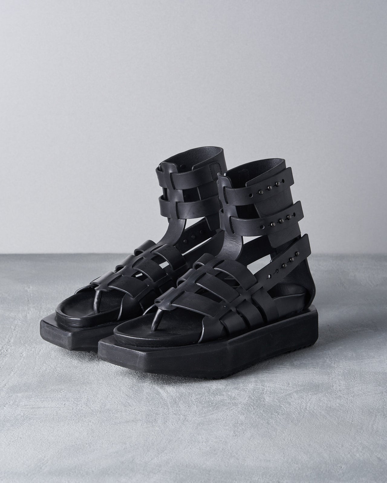 Rick Owens SS 2016 Platform Gladiator Sandal