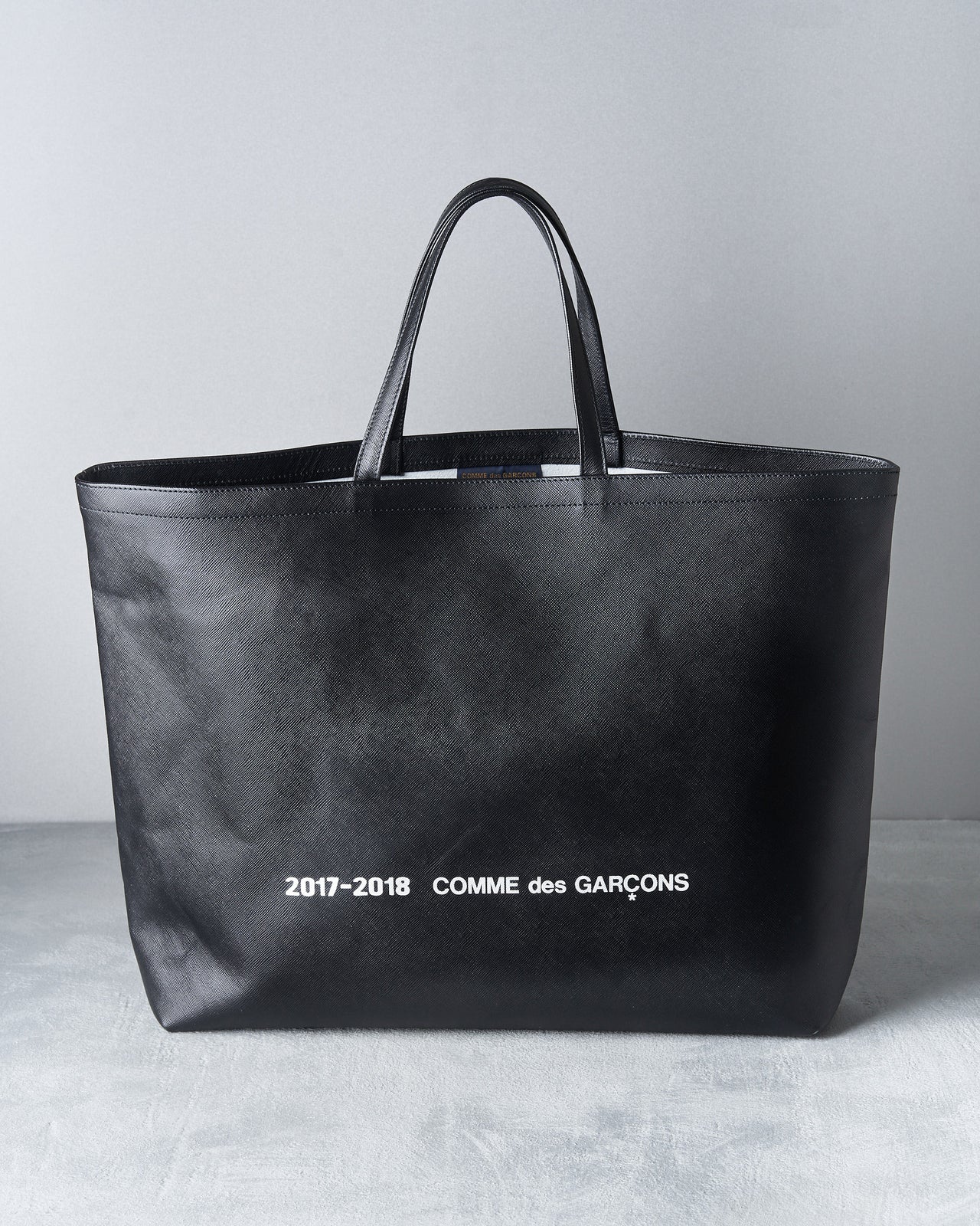 Comme des Garçons 2018 coated canvas tote bag