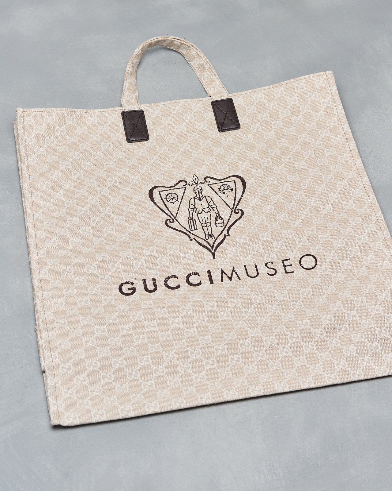 Gucci GG Museo canvas shopper tote bag