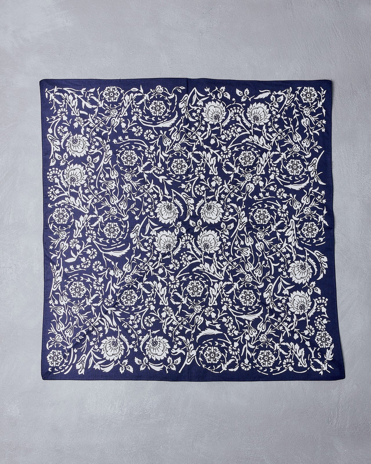 Y's By Yohji Yamamoto Floral print handkerchief