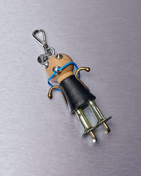 Prada Saffiano Robot Charm - KOT-J