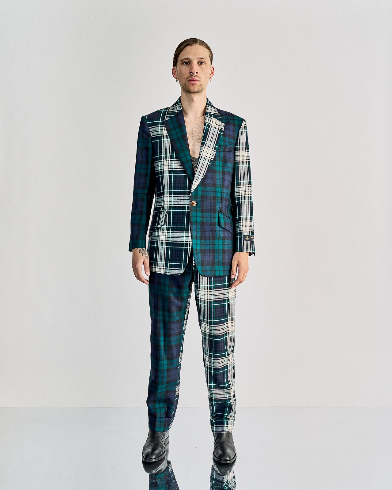 Vivienne Westwood Man AW 2012 Runway Look 44 2-piece suit
