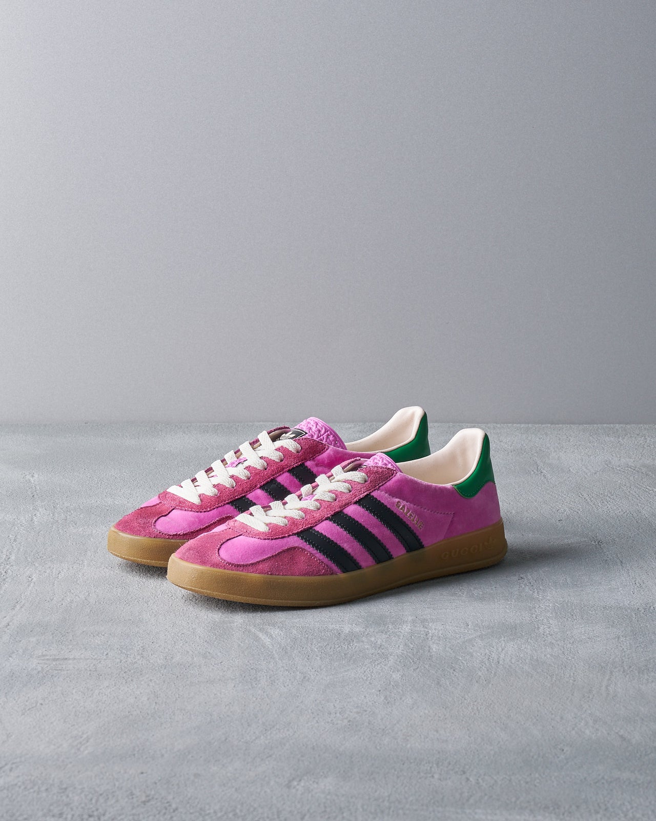 Gucci x Adidas 2022 "Pink Velvet" Gazelle