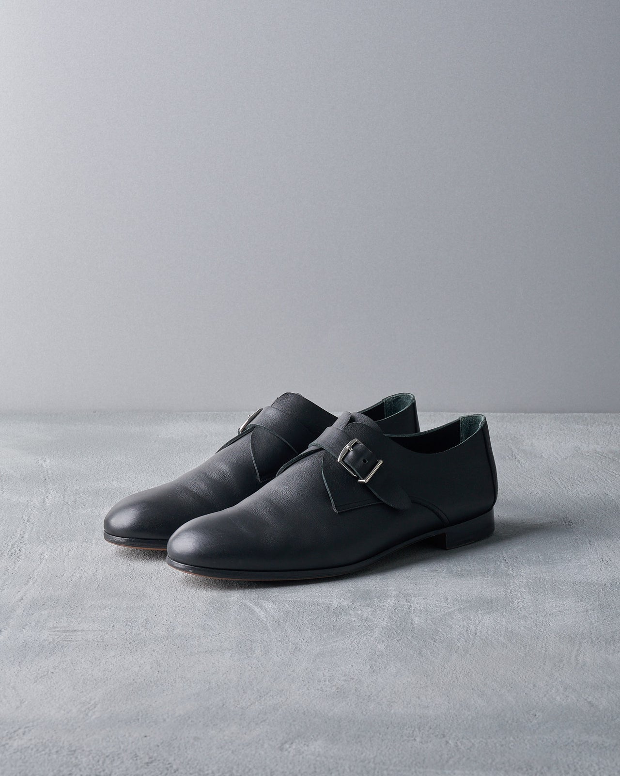 Hermes Monkstrap leather dress shoe