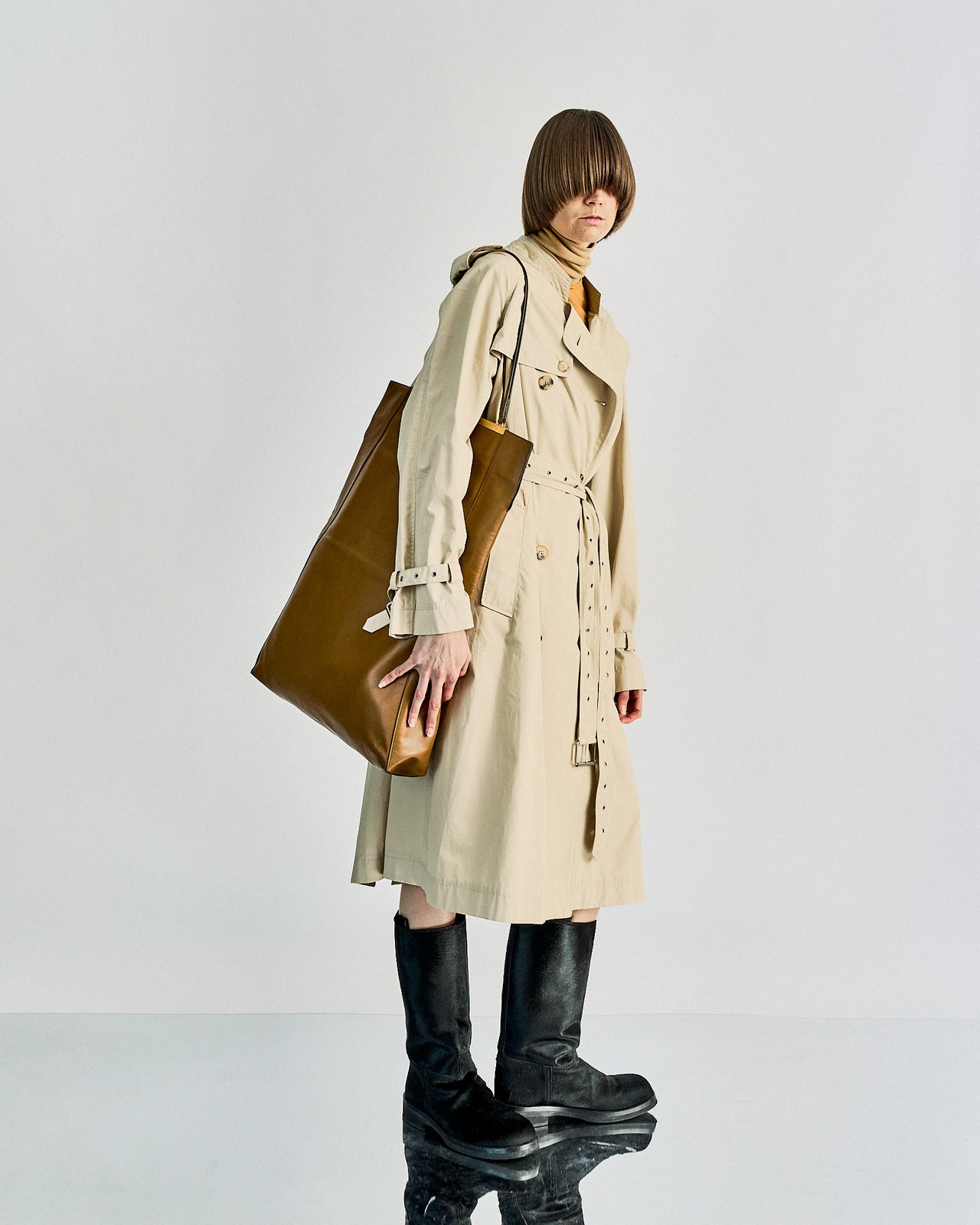 Celine Resort 2017 Collarless trench coat