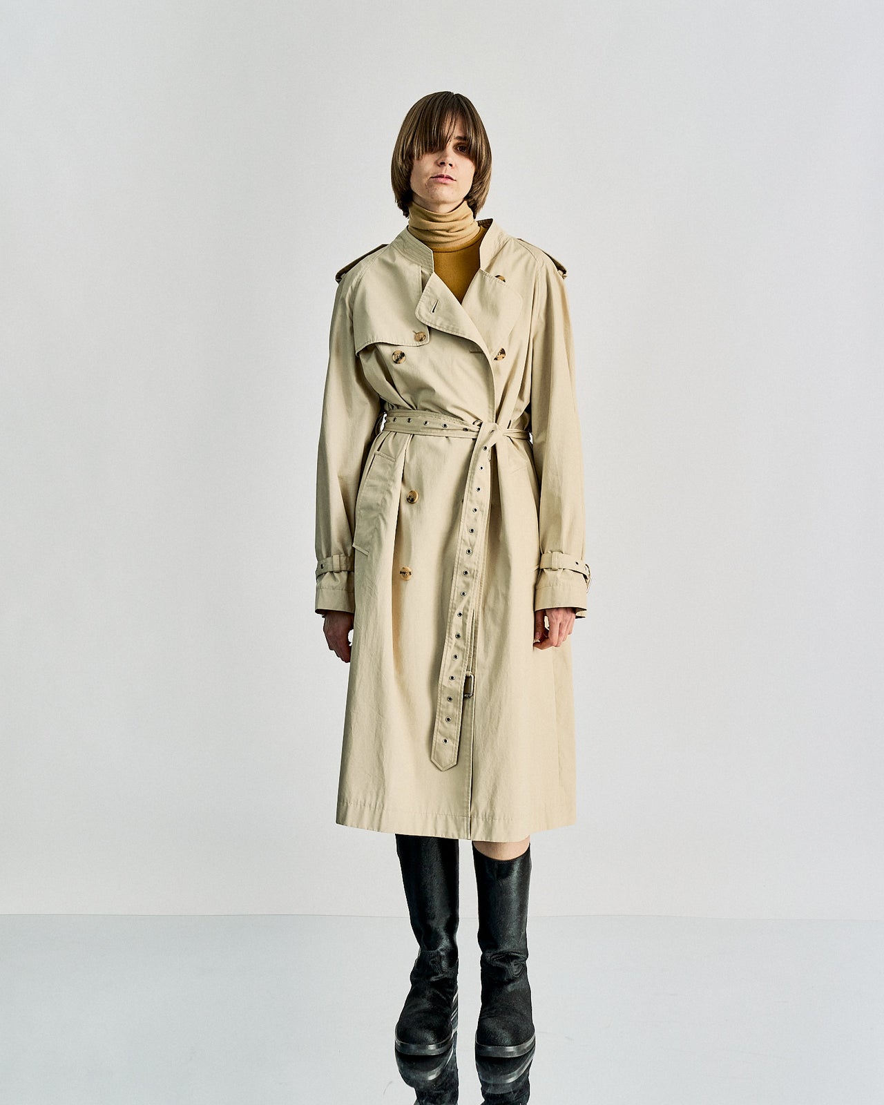 Celine Resort 2017 Collarless trench coat
