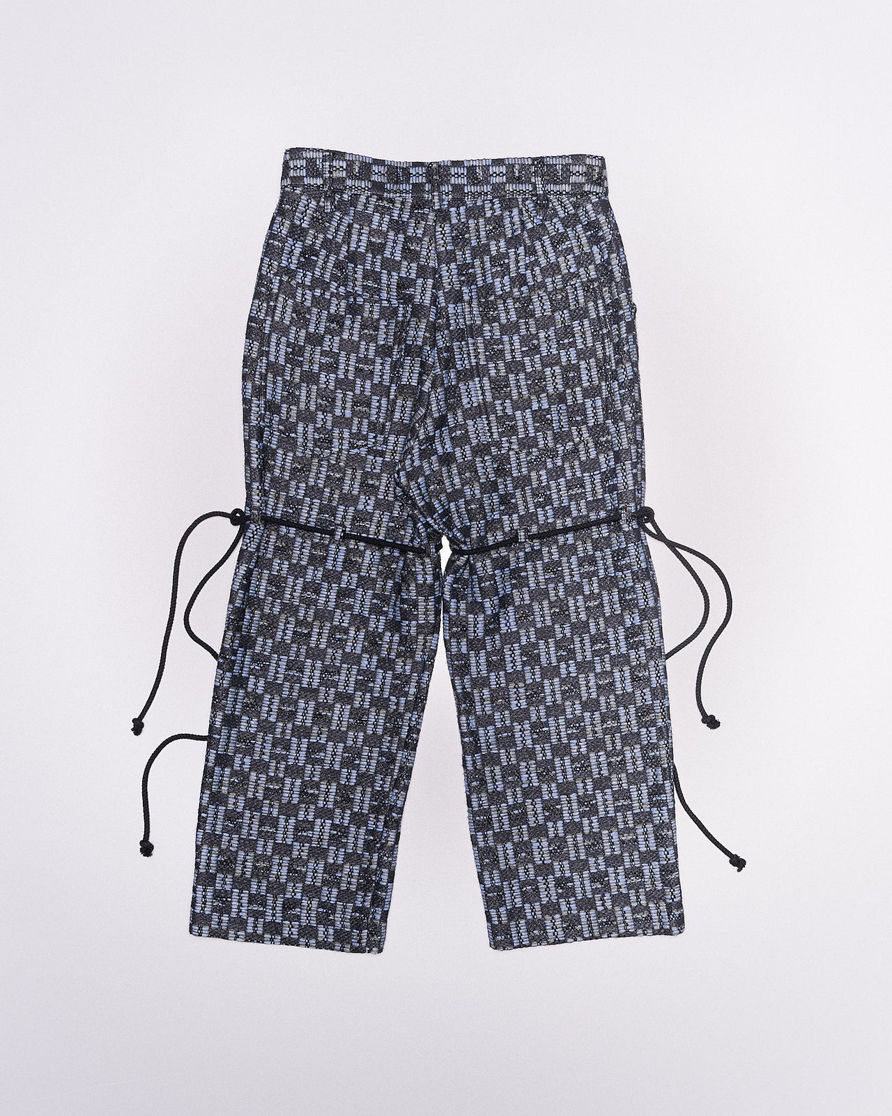 Song For The Mute 21.1 Naïve checkerboard knit cropped pant