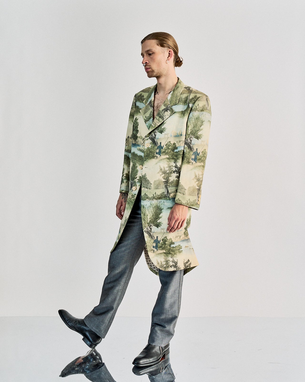 Comme des Garçons Homme Plus SS 2016 Broken Tailoring coat