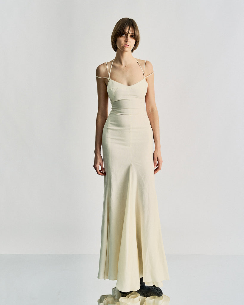 Jacquemus linen dress deals