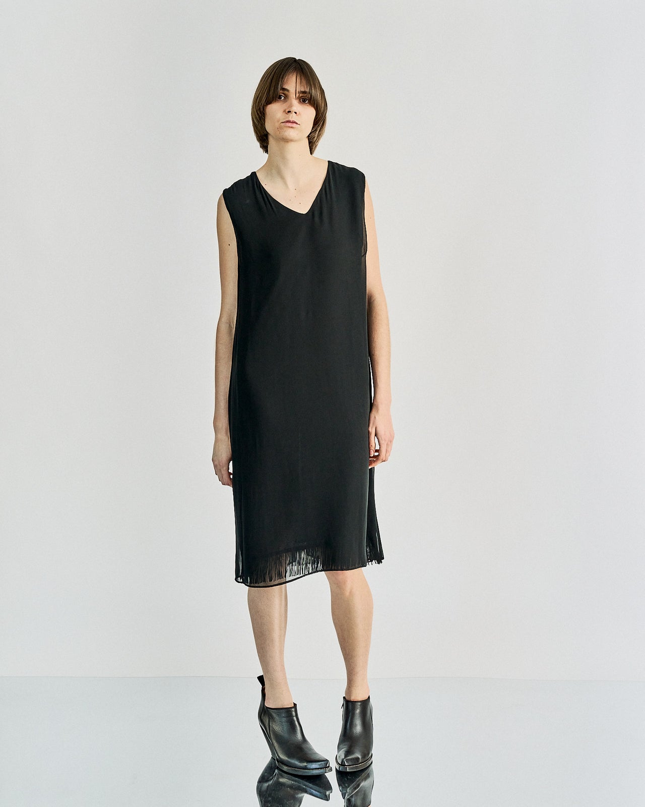 Maison Margiela AW 2005 Artisanal tassel slip dress