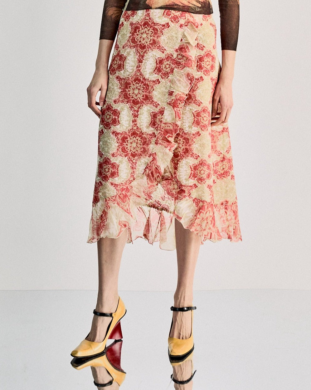 Peplum by Yoshiki Hishinuma Cauliflower ruffle skirt