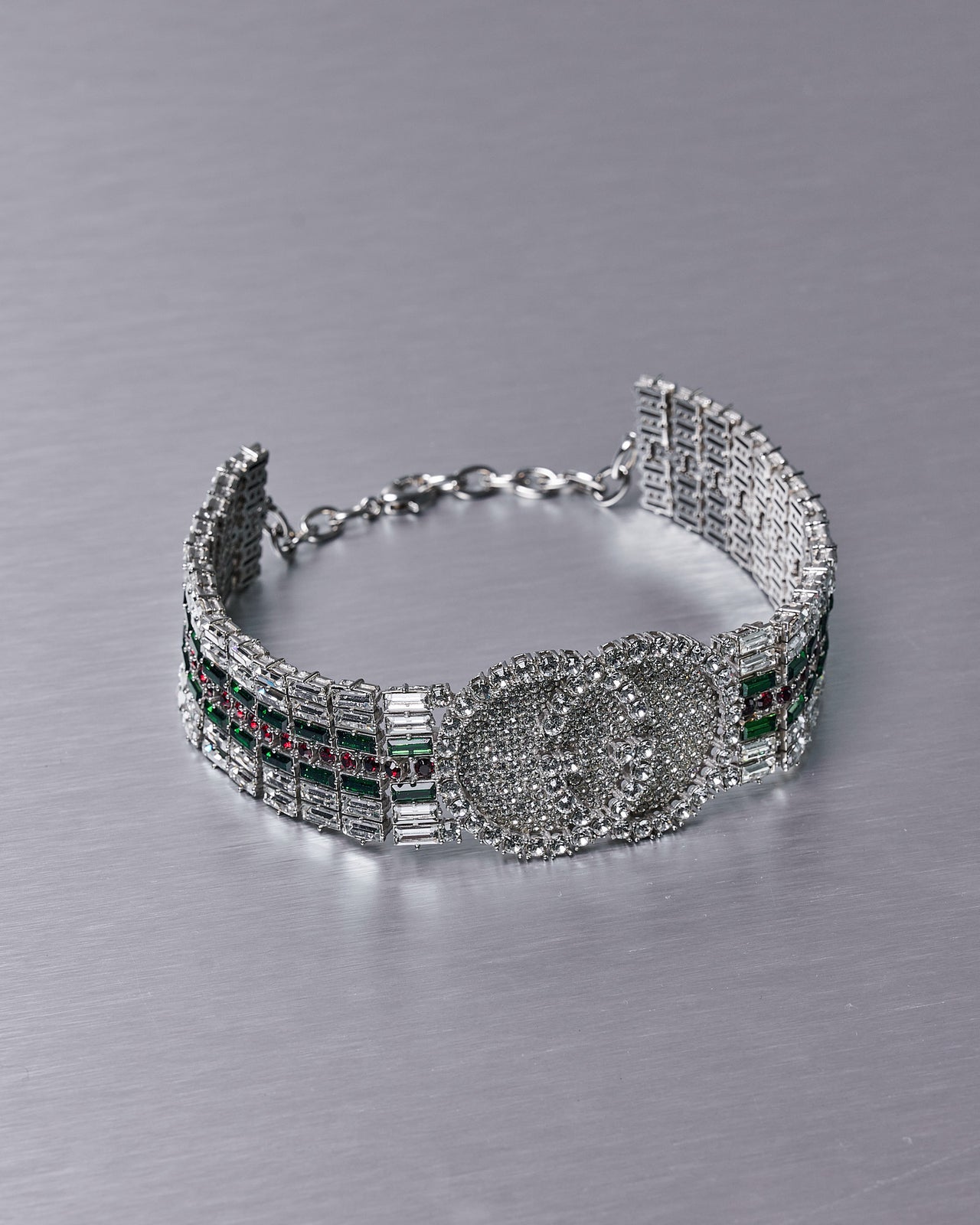 Gucci Crystal-embellished GG Tennis Choker