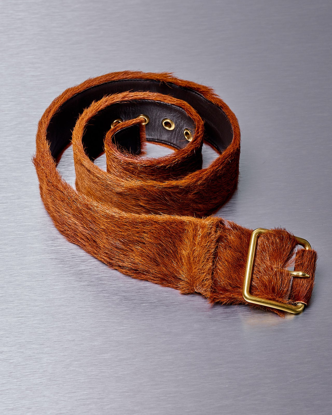 Prada FW 2017 Calf Fur Belt