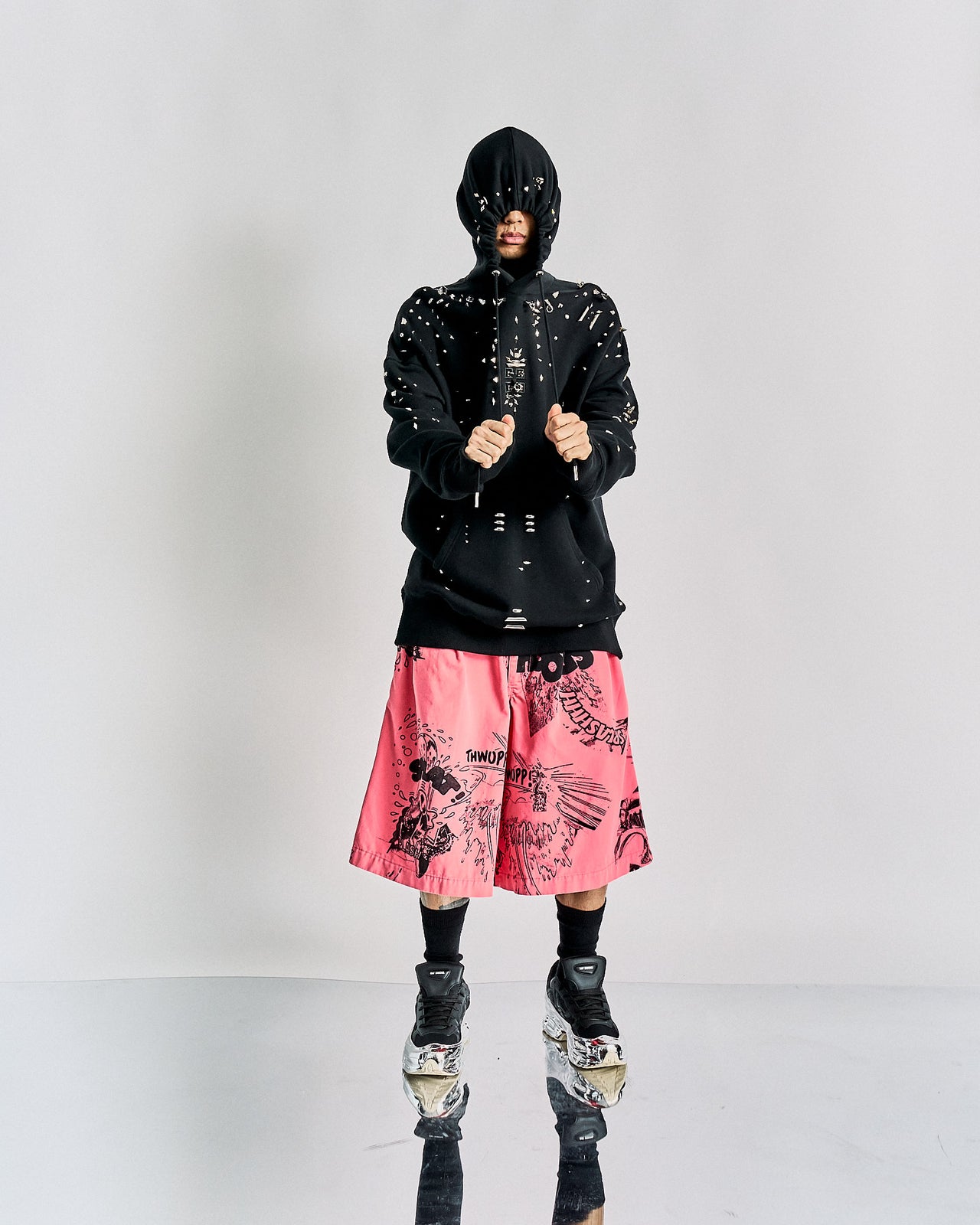 Givenchy Oversized Studded Hoodie