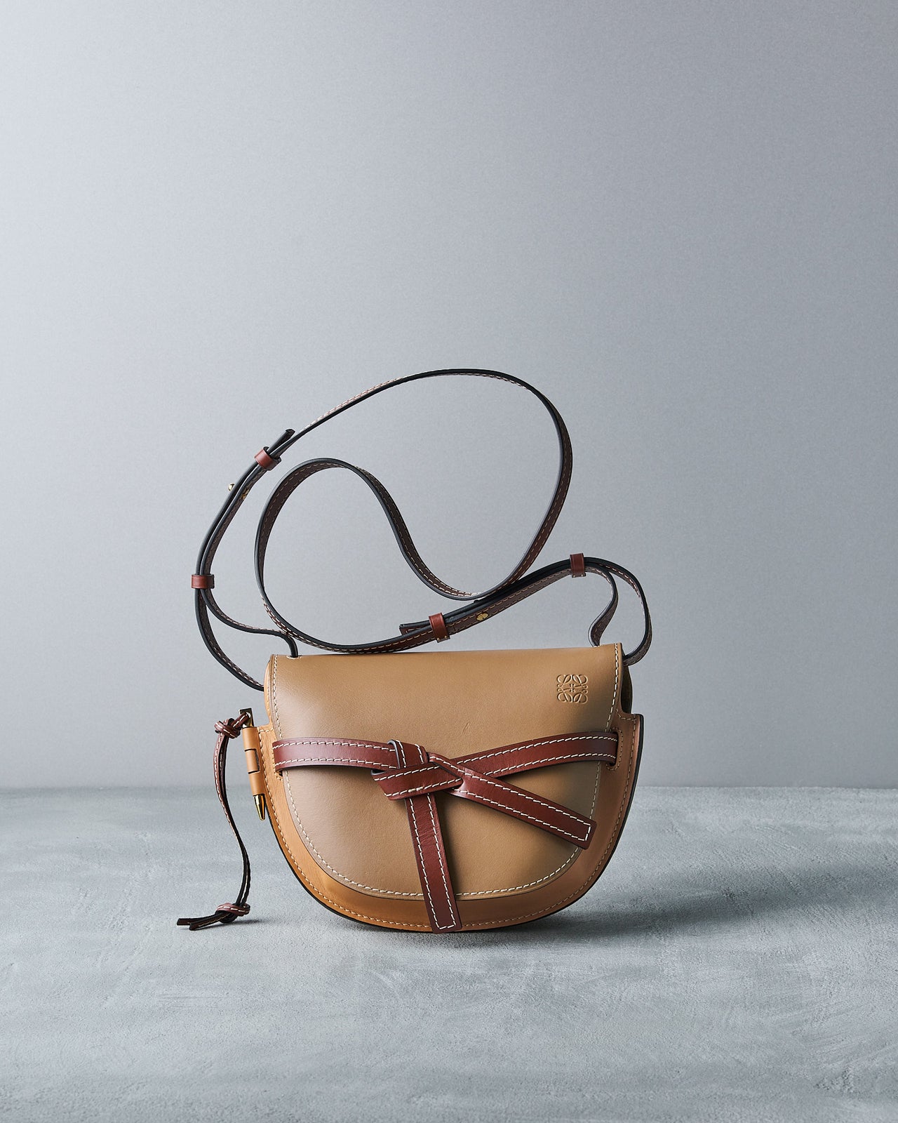 Loewe Small Gate Calfskin Crossbody Bag
