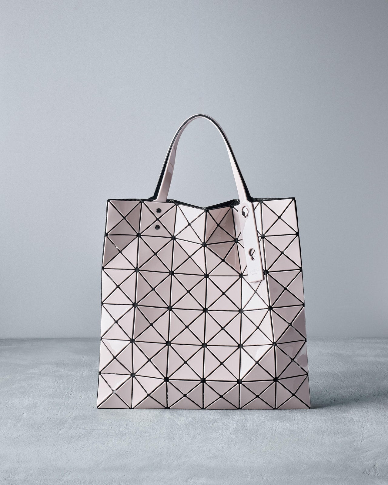 Issey Miyake Bao Bao 2023 Lucent basic metallic mini tote bag