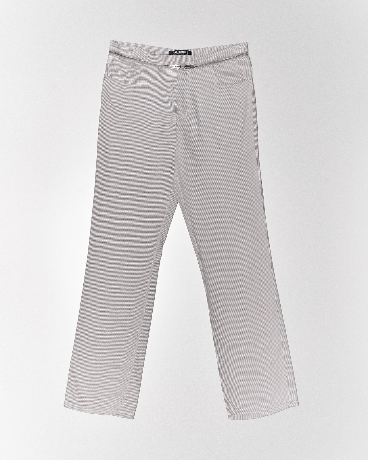 SS 2002 zipper belted pants