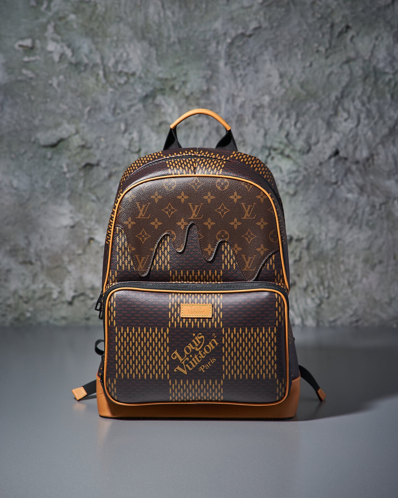 x Nigo campus backpack N40380 damier