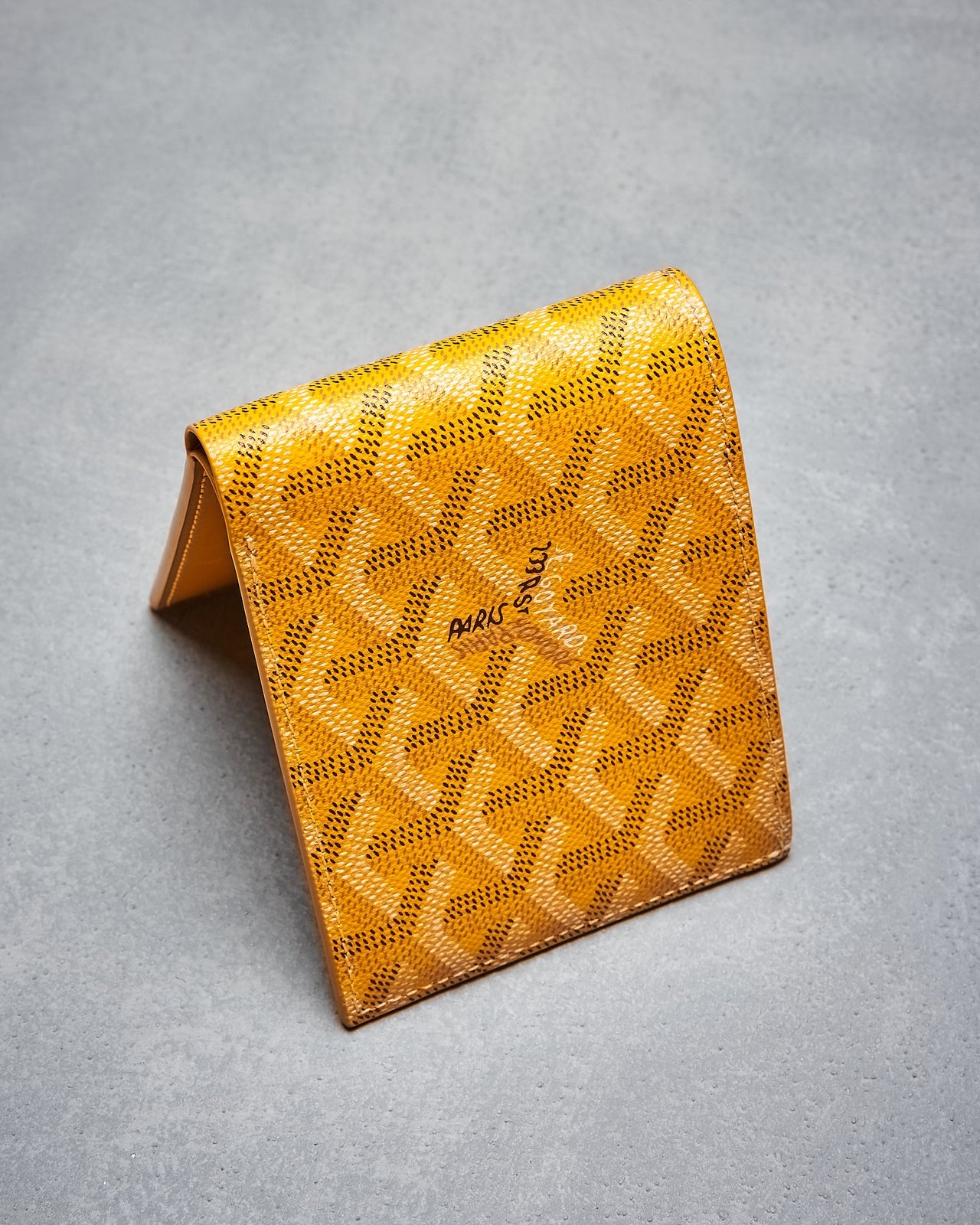 Victoire goyardine wallet in coated canvas