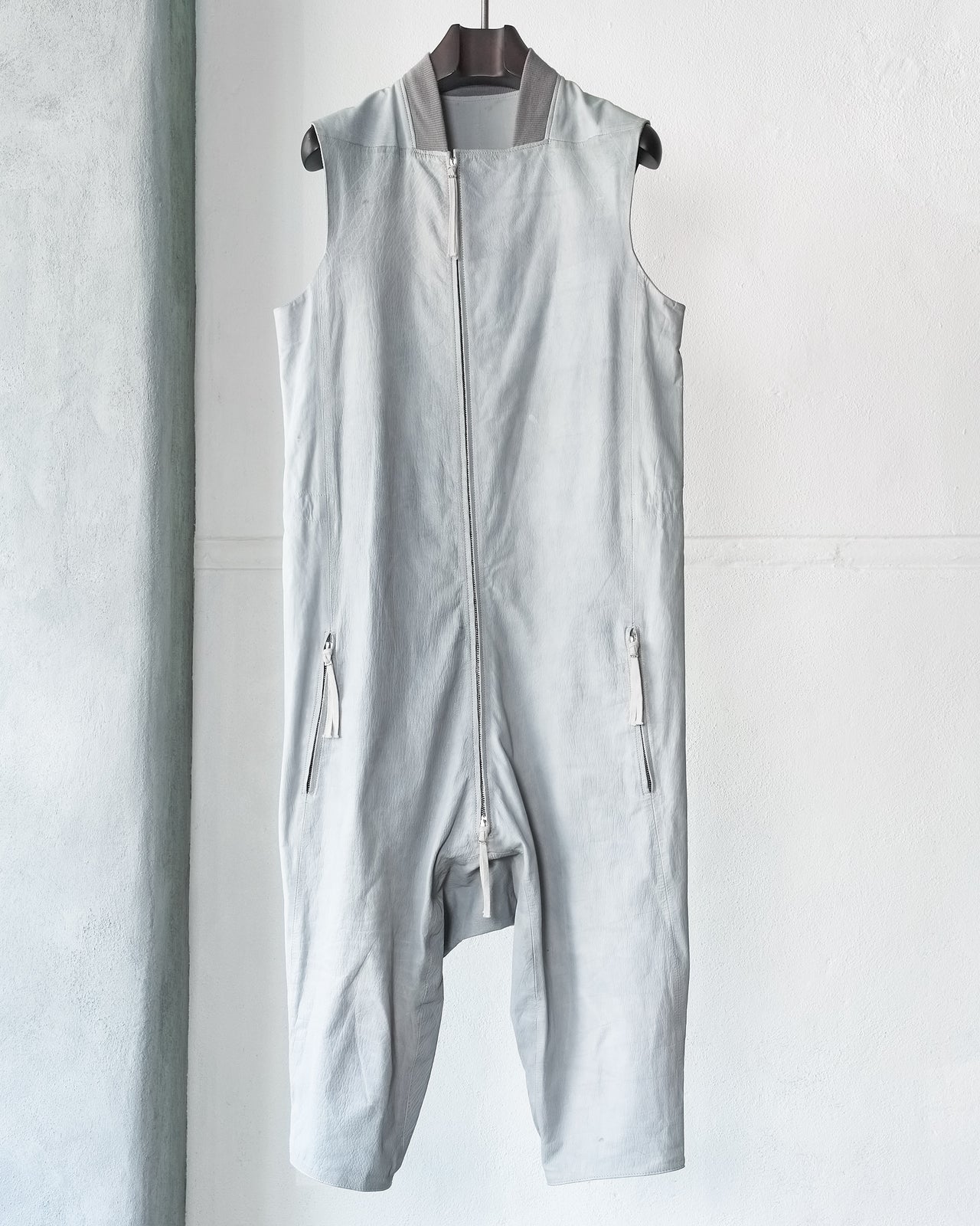 SS 2016 Dyed Calf Leather Jumpsuit