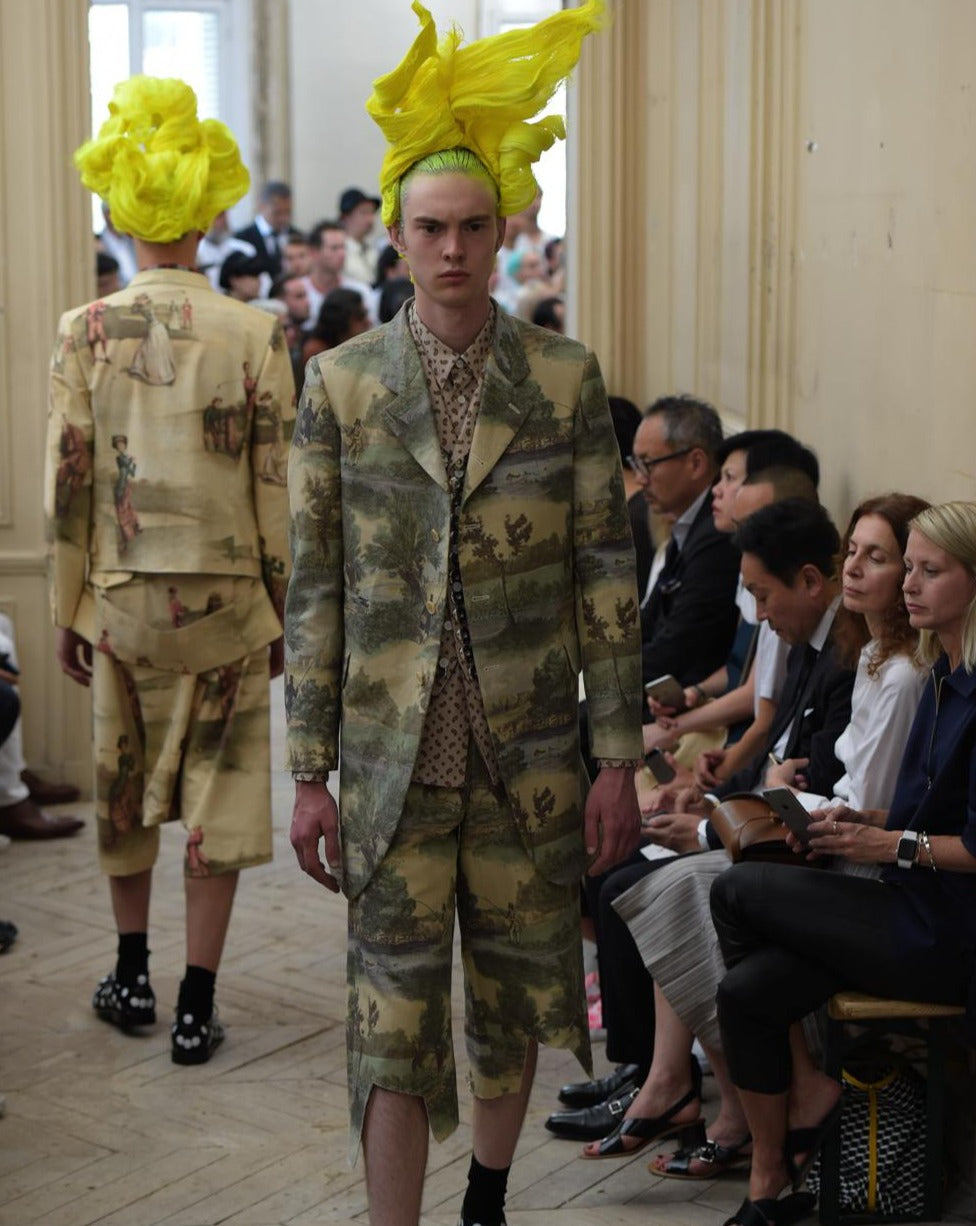 Comme des Garçons Homme Plus SS 2016 Broken Tailoring coat