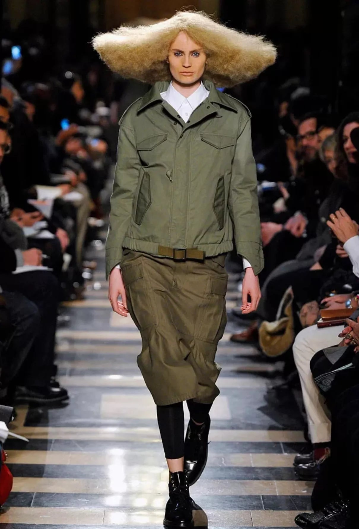 FW 2010 Look 17 Cargo pocket skirt
