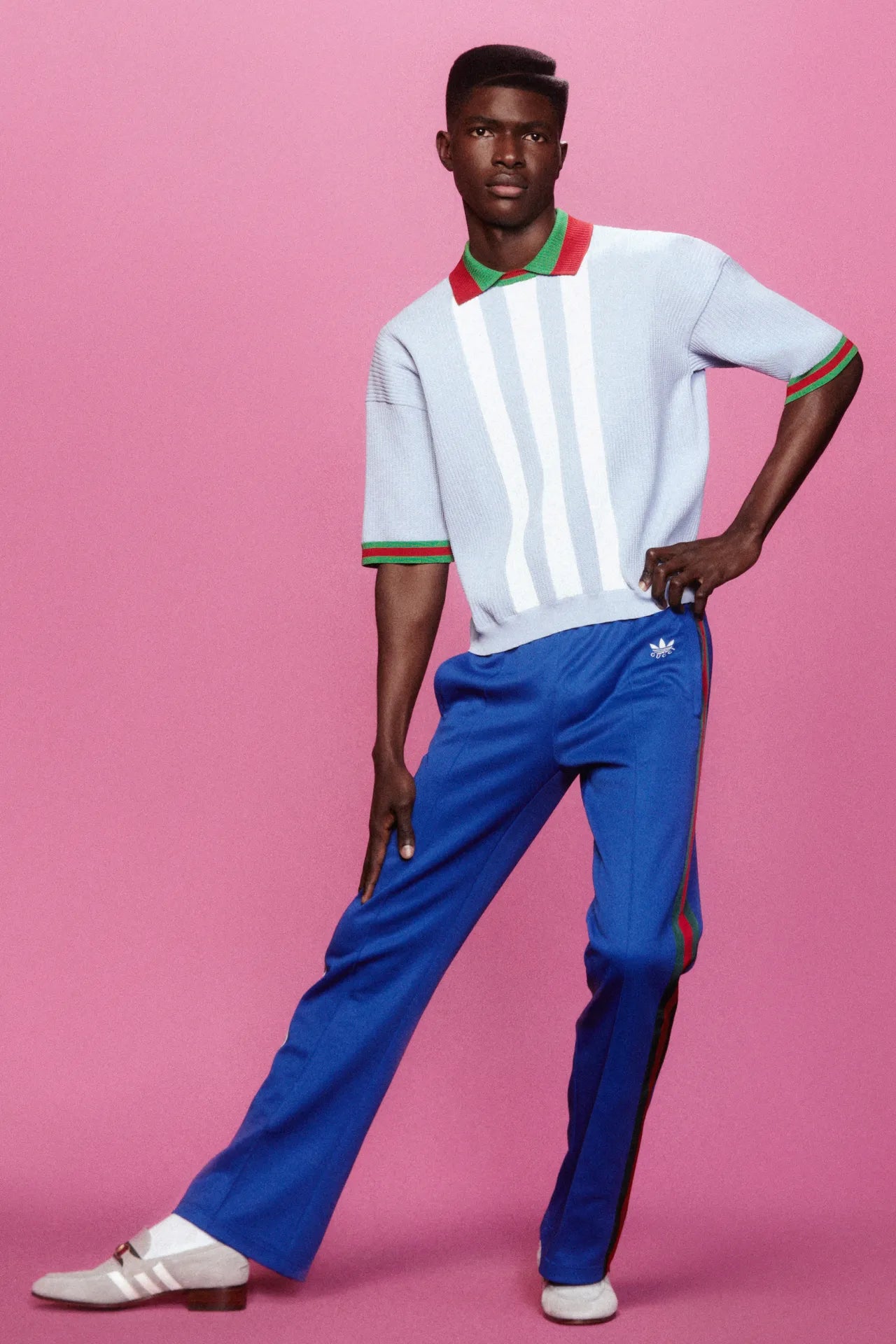 Gucci x Adidas Viscose Polo