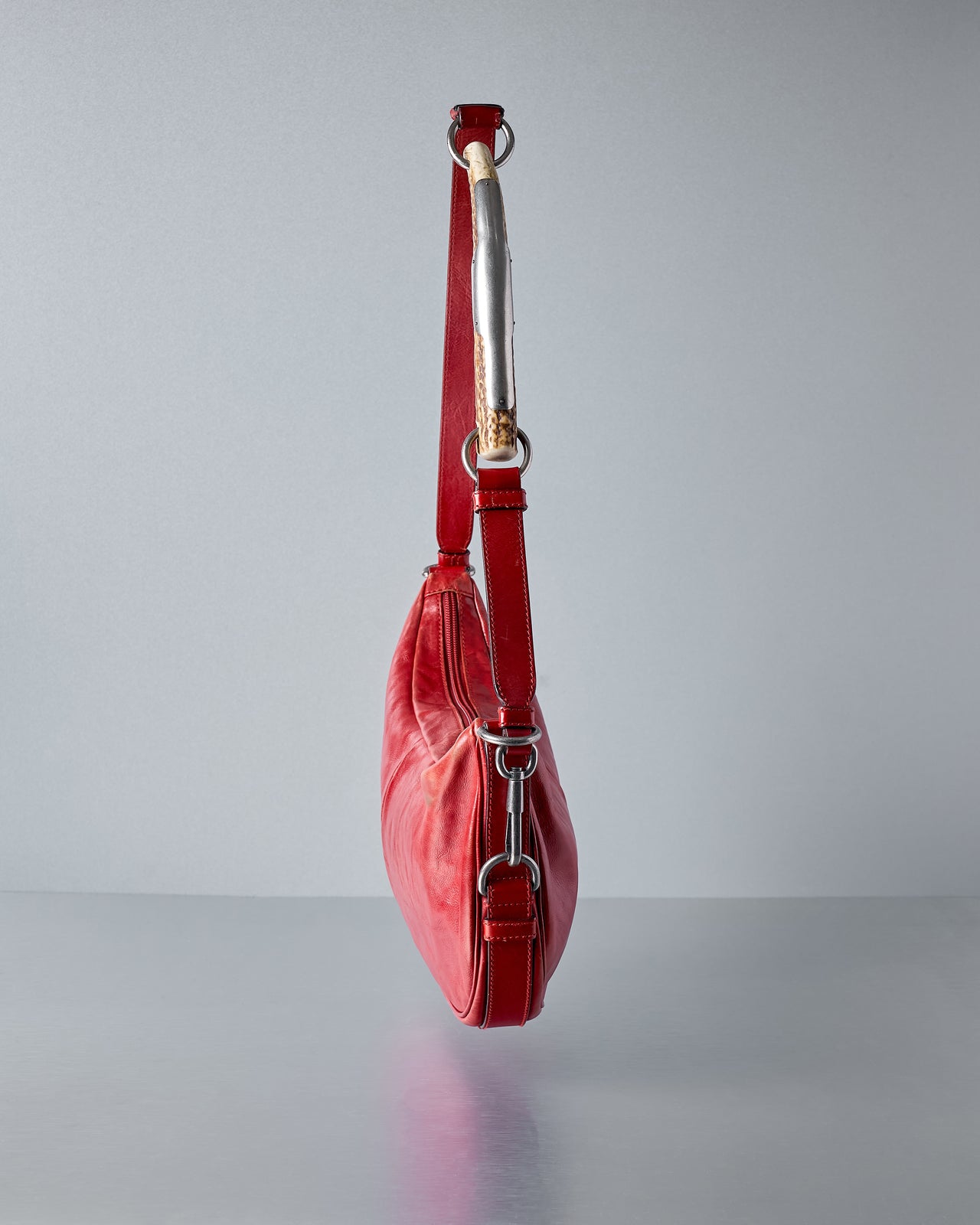 Saint Laurent by Tom Ford SS 2002 Mombasa Horn hobo bag