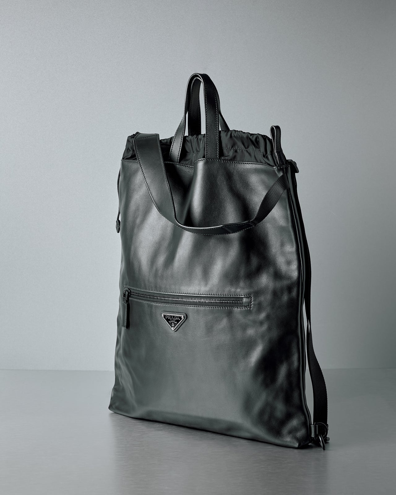 Prada Grace Lux Drawstring Backpack