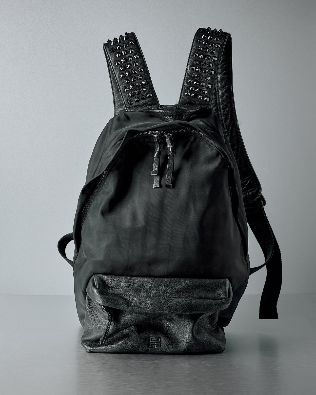 Givenchy SS 2010 Leather Nylon stud backpack