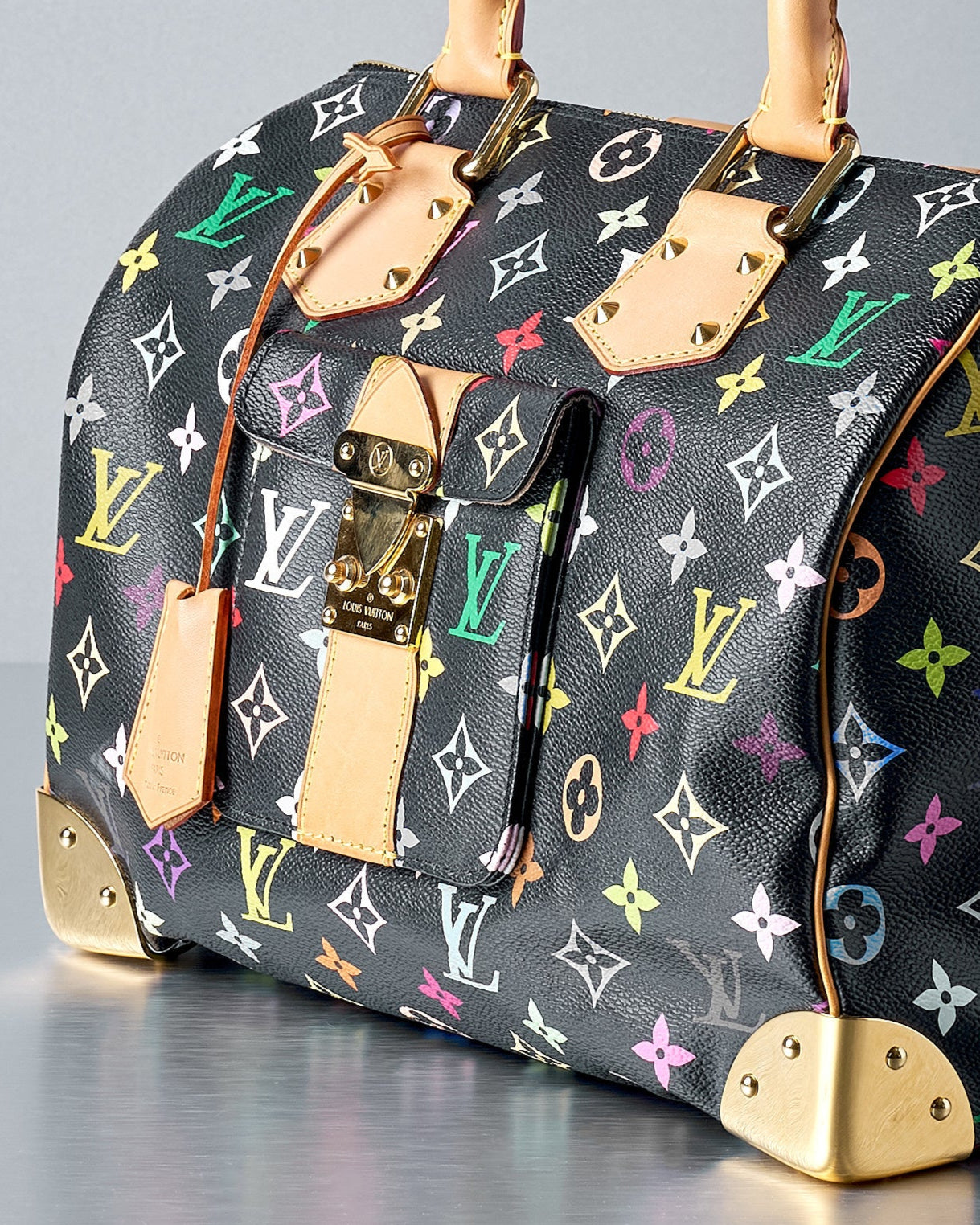 Louis Vuitton x Takashi Murakami SS 2003 Speedy 30 Monogram multicolour bag